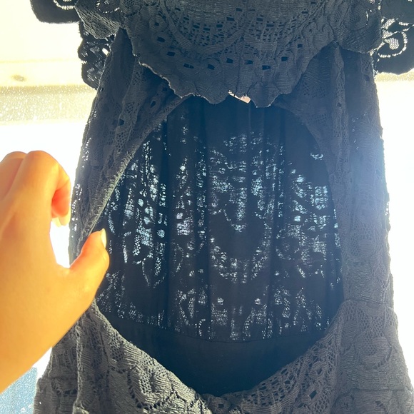 Nightcap Positano Jumpsuit Black Lace Size 1 XXS XS S Revolve Shopbop - Picture 6 of 10